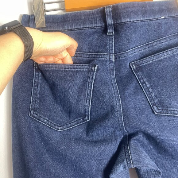 Uniqlo Blue Ultra Stretch Denim Skinny Jeggings Size 4 Legging Pants Casual - Picture 8 of 12
